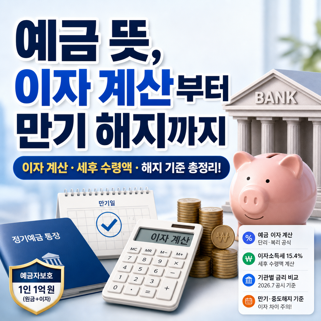 예금 뜻 대표 이미지