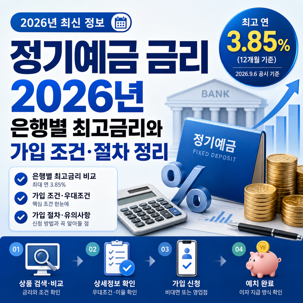 정기예금 금리 대표 이미지
