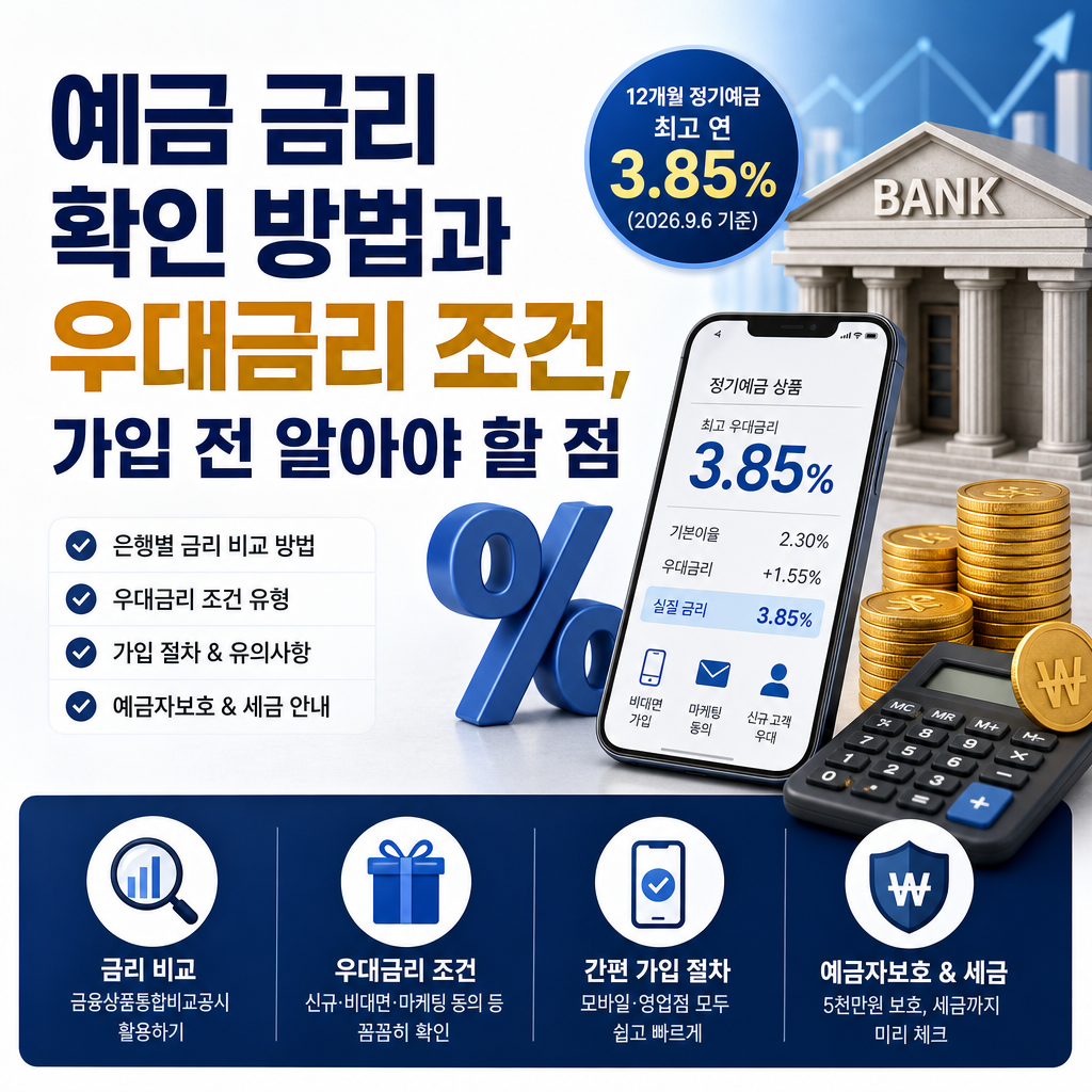 예금 금리 대표 이미지